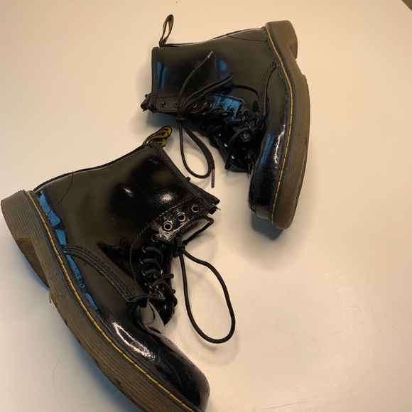 Dr. Martens Other - DOC MARTENS Black DELANEY Kids Lace Up Boots